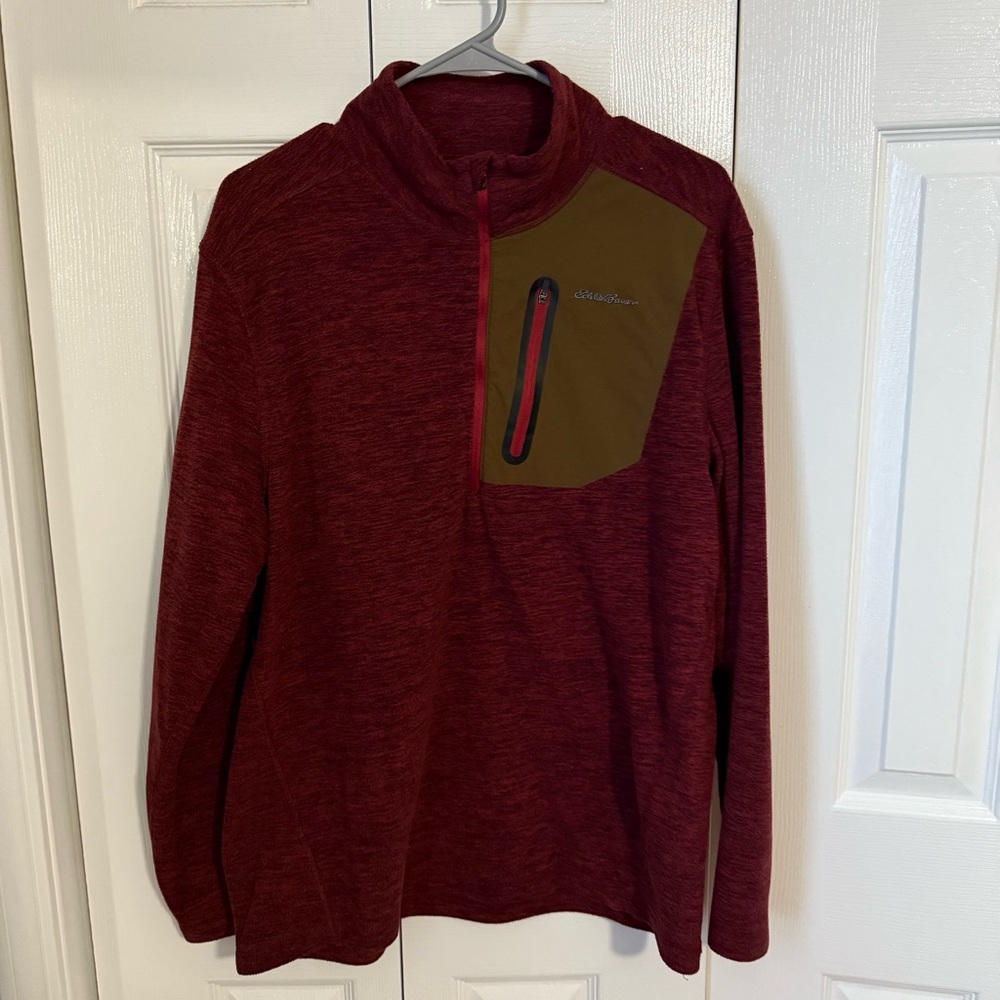 Eddie Bauer Red Pullover
